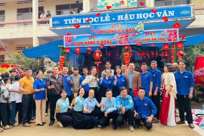 Liên đội Y Jút tham gia Hội chợ xuân 2026 tại trường THCS Hùng Vương
