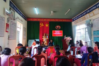 Ngày 18/10/2024 Trường TH Y Jút tổ chức Hội nghị cha mẹ phụ huynh học sinh