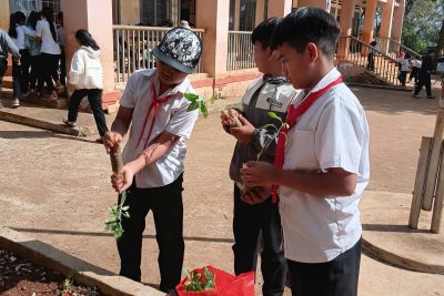 Công trình măng non, cùng nhau chăm sóc vườn hoa