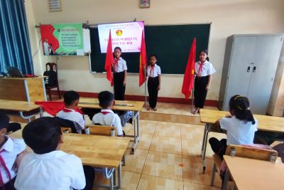 Tập huấn nghiệp vụ công tác đội của Liên đội Y Jút năm học 2023 – 2024