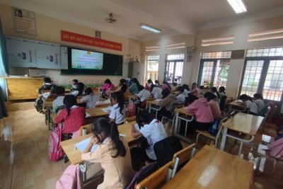 LIÊN ĐỘI TỔ CHỨC HOẠT ĐỘNG LẤY Ý KIẾN TRẺ TRONG CÁC QUYẾT ĐỊNH CÓ LIÊN QUAN ĐẾN TRẺ EM TRONG NHÀ TRƯỜNG