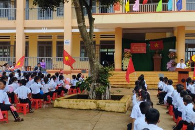 Trường Tiểu học Y Jút đã tổ chức thành công Lễ khai giảng năm học mới 2022-2023