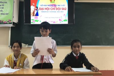 Liên đội Y Jút đã tổ chức thành công Đại hội Chi đội và Đại hội Liên đội nhiệm kỳ năm học 2022 – 2023. Chúc toàn thể Liên đội gặt hái được nhiều thành công trong năm học.