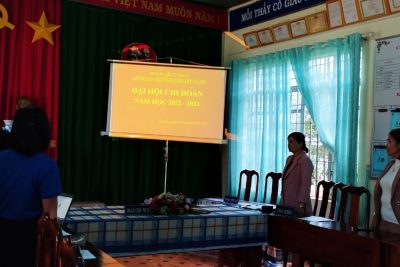 ĐẠI HỘI CHI ĐOÀN TH Y JÚT NĂM HỌC 2022-2023