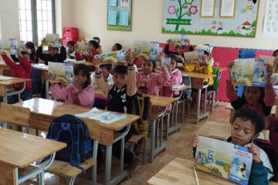 Hình ảnh tập huấn, tuyên truyền về phòng chống tai nạn thương tích, phòng chống đuối nước, xâm hại tình dục ở trẻ em và Luật trẻ em tại Trường Tiểu học Y Jút, năm học 2022-2023